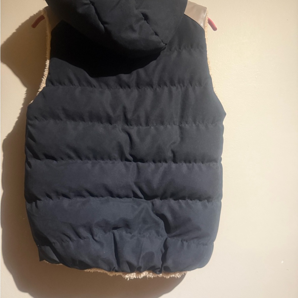 ZSHOW Women’s Warm Puffer Vest Thick Padded Fleece Lined WinterJacket with Hoodi - Picture 6 of 11
